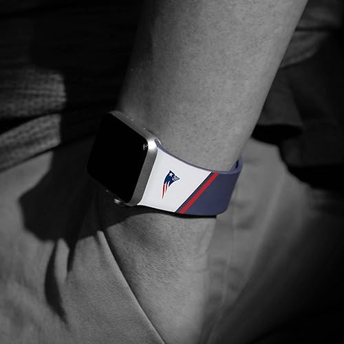 Miniatura 3 de Game Time New England Patriots HD Champion Series - Correa de reloj compatible con Apple Watch