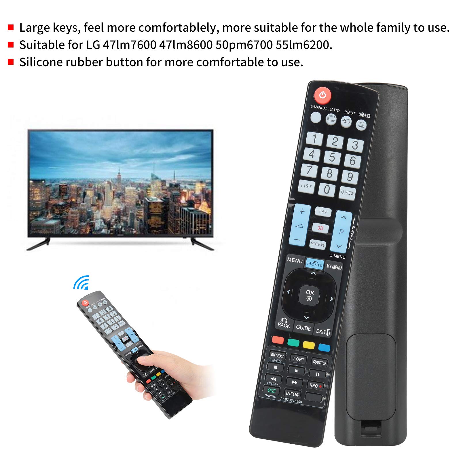 LG 47LM7600 LED LCDテレビ　リモコン付き 47V型 Smart CINEMA 3D TV - 47LM7600 | LG JP