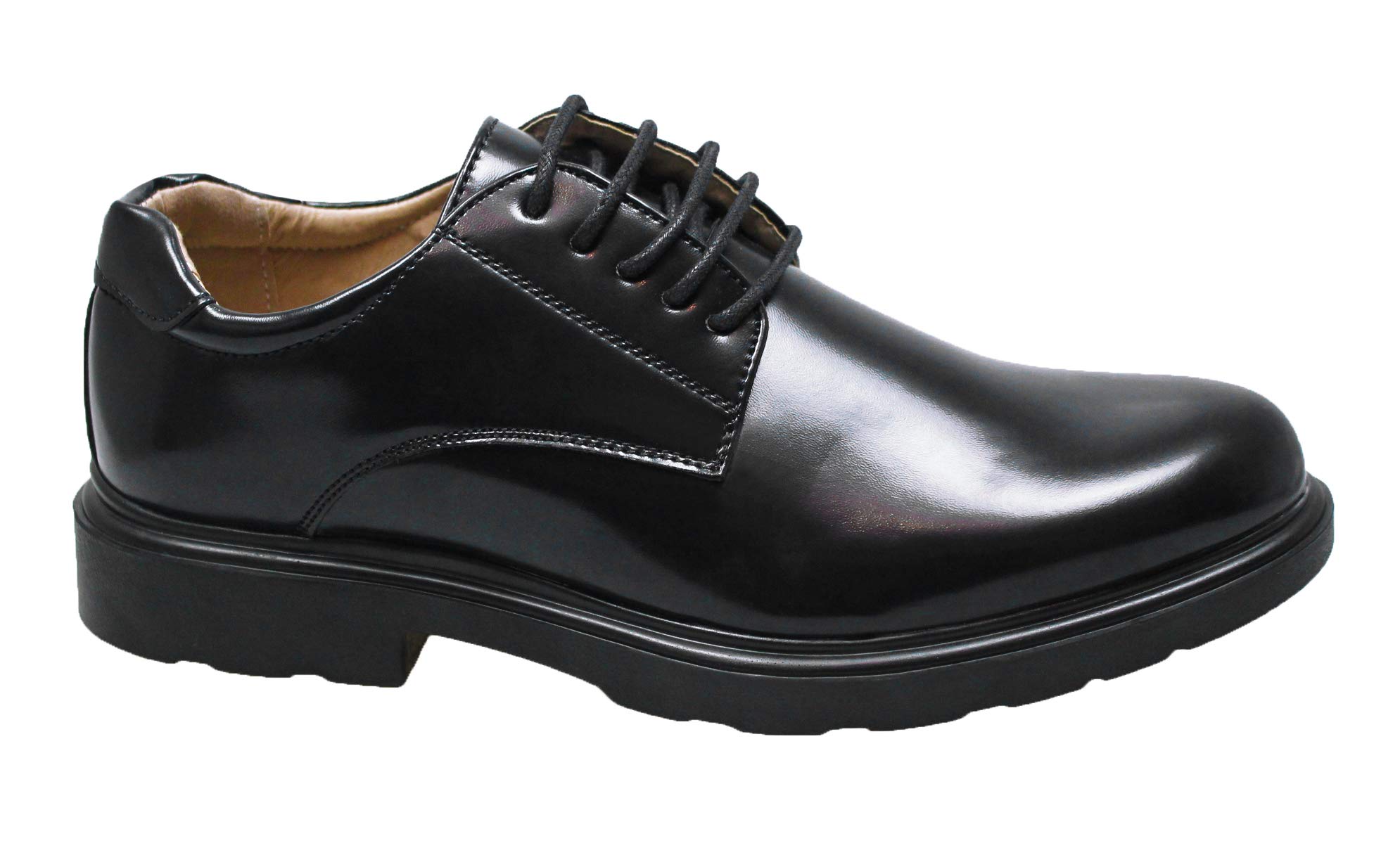 Evoga Scarpe uomo casual eleganti lucide sneakers parigine con tacco