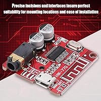 Vista 5 de Wendry Módulo receptor de audio, MP3 Bluetooth 4.1 Decodificador sin pérdida Junta amplificador de altavoz de coche Placa estéreo, salida de canal