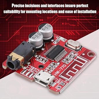Audio Receiver Module,Bluetooth 4.1 MP3 Decoder Board Stereo Car USB Digital Power Amplifier Board Module