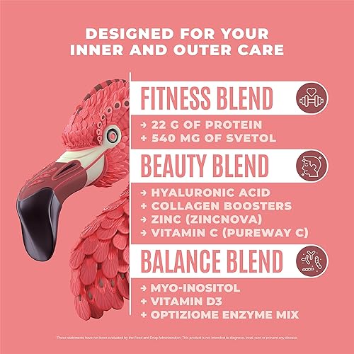 Miniatura 2 de BIRDMAN Fitmingo Proteína vegana en polvo con inositol, potenciadores de colágeno, ácido hialurónico y vitaminas  Bajo en carbohidratos, sin