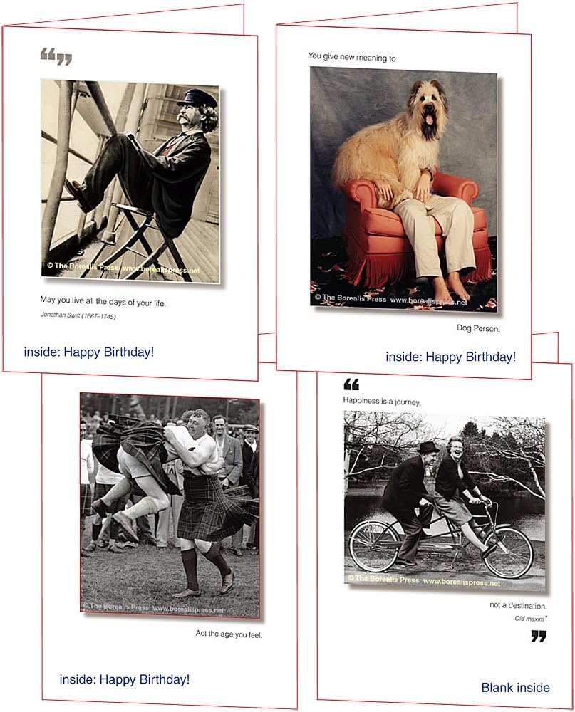 Borealis Press Birthday Greeting Cards Set 23 Amazon.ca Office Products