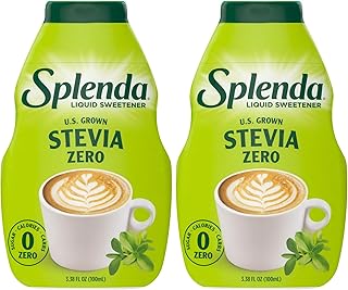 Stevia liquid Zero Calorie Sweetener Drops, 3.38 Fl. Oz. Bottle, Stevia, 3.38 Fl Oz (Pack of 2)
