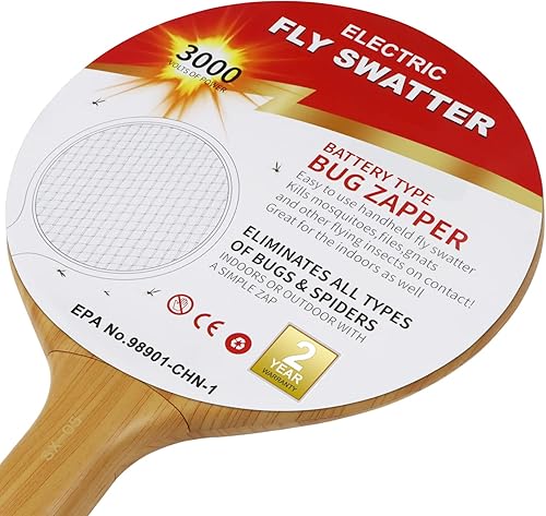 Miniatura 6 de 1 paquete de exterminador de insectos + 1 paquete de matamoscas eléctrico