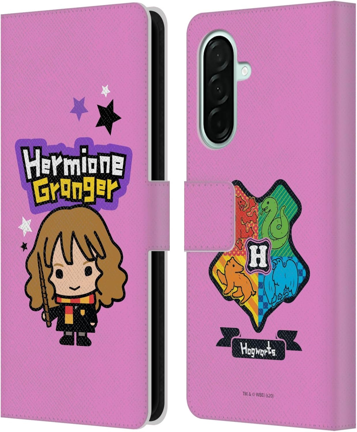 Head Case Designs Officially Licensed Harry Potter Hermione Granger Deathly Hallows XXVIII Leather Wallet Case Compatible with Samsung Galaxy A26 5G