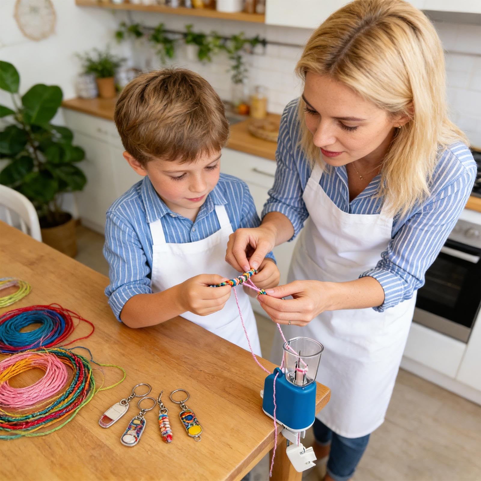 Strumento automatico Braider macchina trecciatura | Strumento per treccia di corda per fai da te, bracciali, collane, gioielli, progetti artigianali, tessitura, adulti e bambini