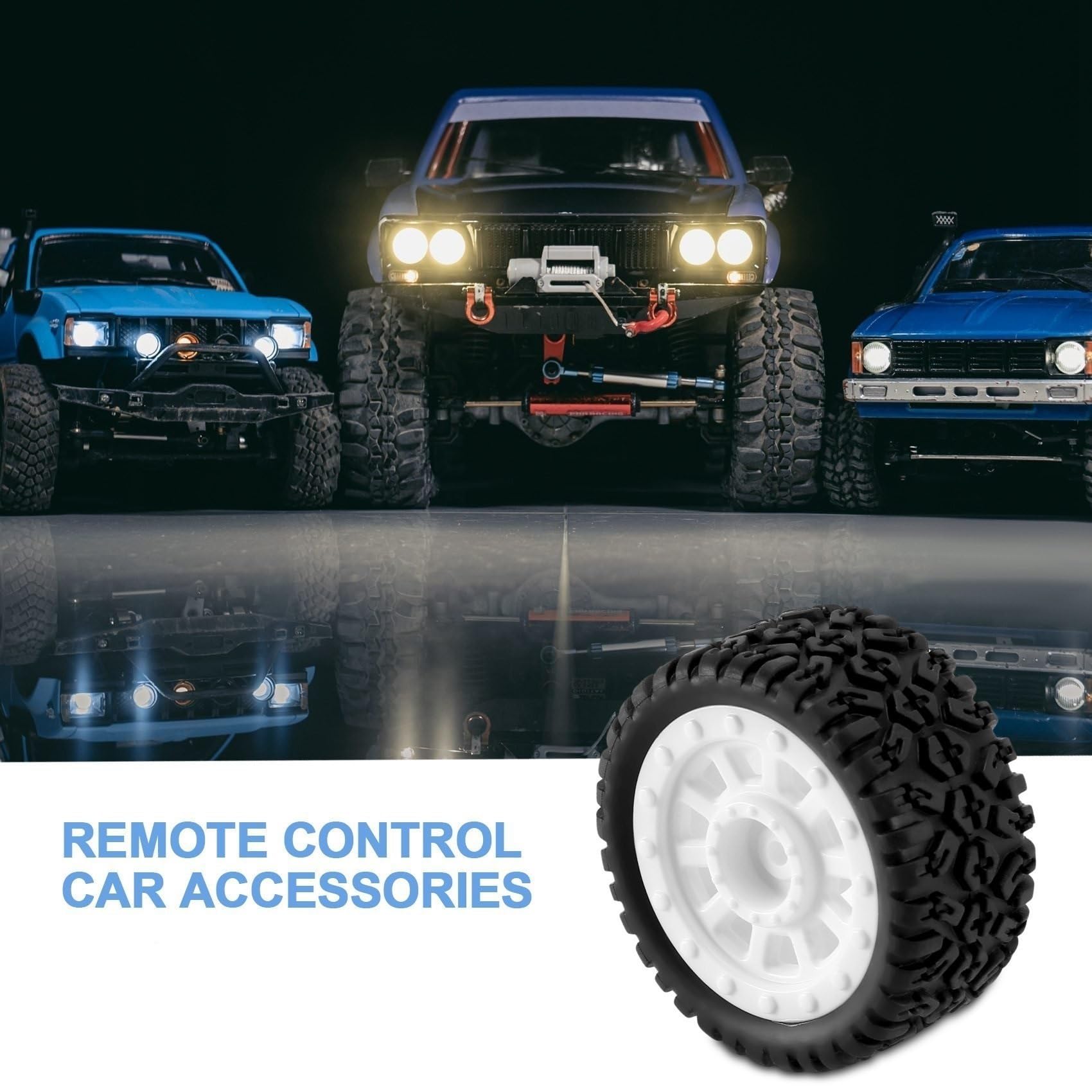 Per SG1603 Per SG1604 4 Pezzi RC Per Ruote Auto Pneumatici Per 1/16 RC Auto Pezzi Di Ricambio Accessori Ruote