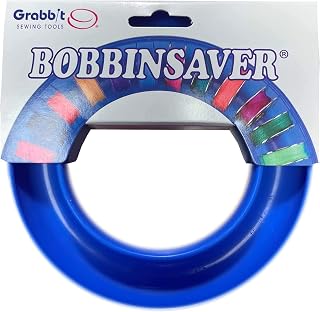 Bobbin Organizer – Holds 20+ Bobbins – Flexible Plastic Holder for Sewing Machine, Embroidery, & Quilting Bobbin Storage, Blue