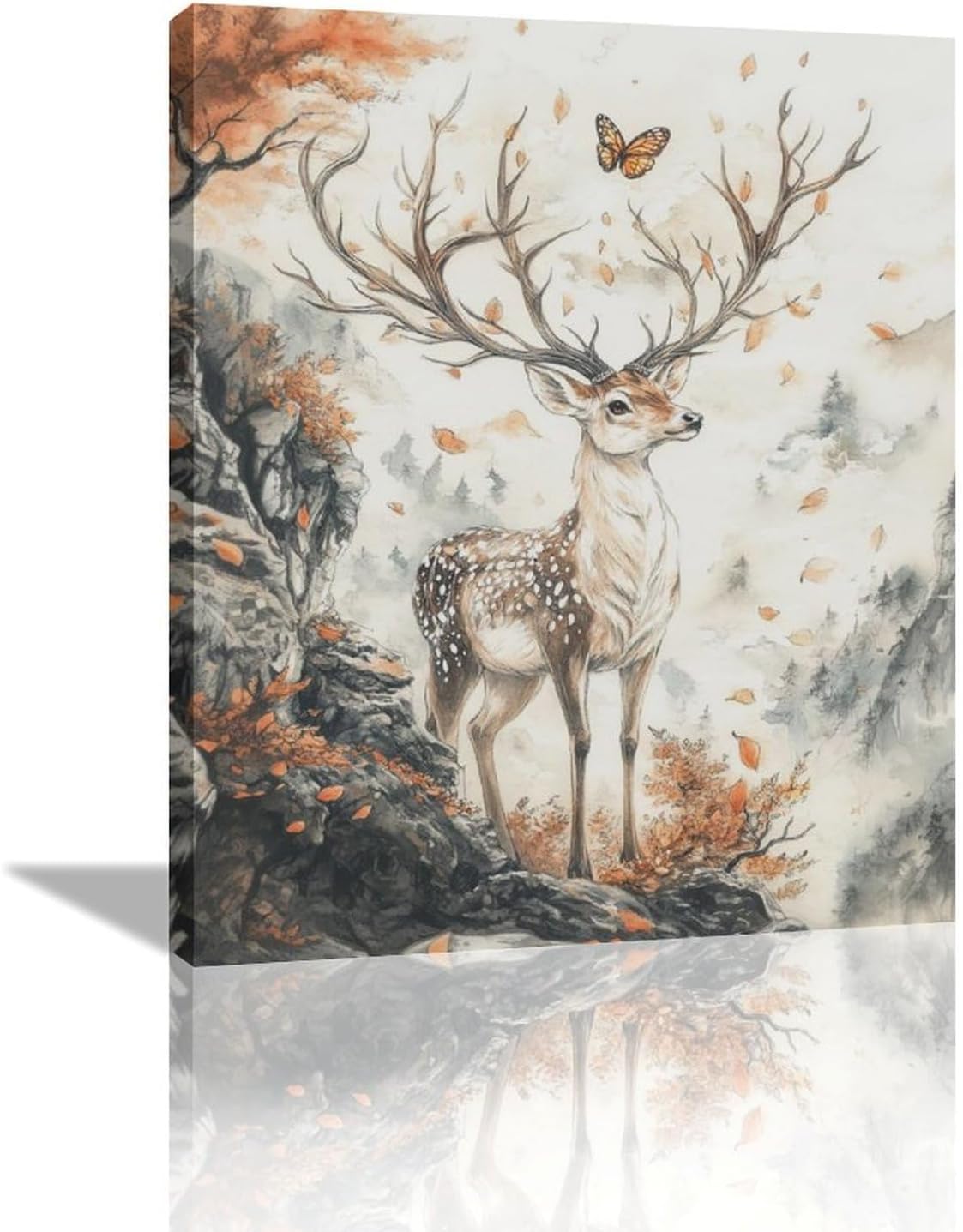 Funny Owl Canvas Wall Art Owl Bible Verse Pictures Wall Decor God Says You Are Scripture Prints Painting Framed Artwork Decoration For Classroom Bedroom Living Room Office 24"x16"