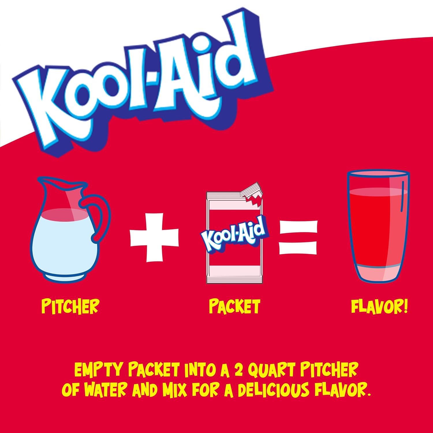 Kool-Aid Unsweetened Caffeine Free Cherry Zero Calories Powdered Drink Mix 192 Count Pitcher Packets 48 Count(Pack of 4)