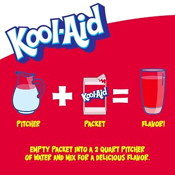 Kool-Aid Unsweetened Caffeine Free Cherry Zero Calories Powdered Drink Mix 192 Count Pitcher Packets 48 Count(Pack of 4)