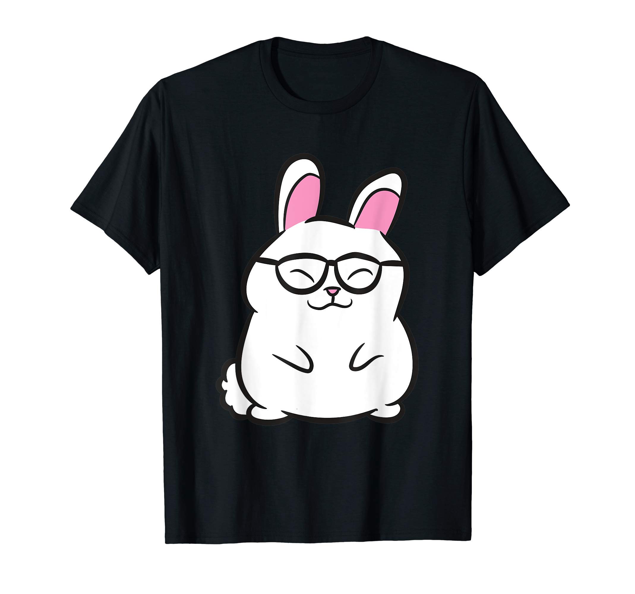Cute Bunny Tees And Rabbit GiftsRabbit Owner Bunny Rabbit Hipster Nerdy Bunny T-Shirt