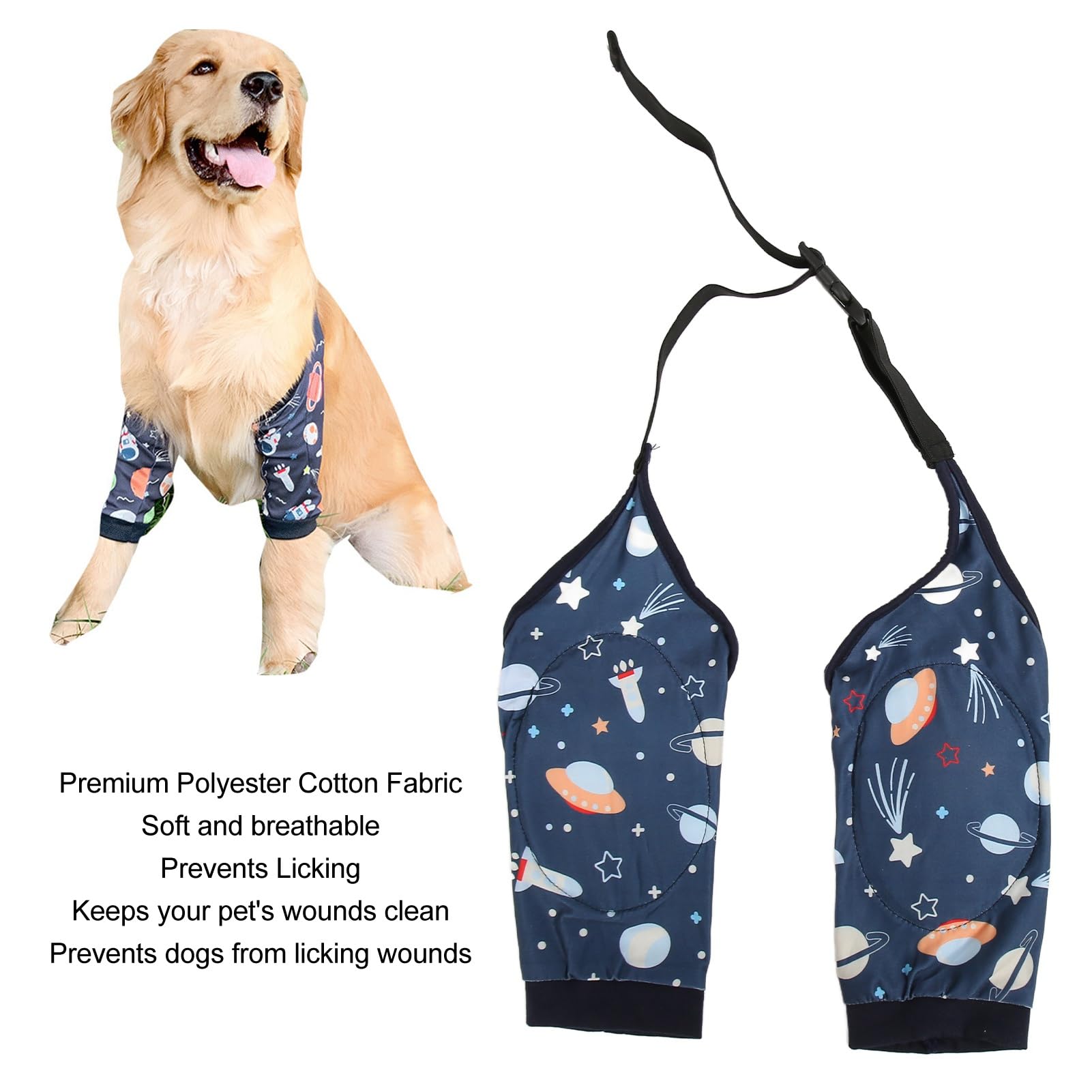Pssopp Dog Front Leg Braces, XL - Image 3