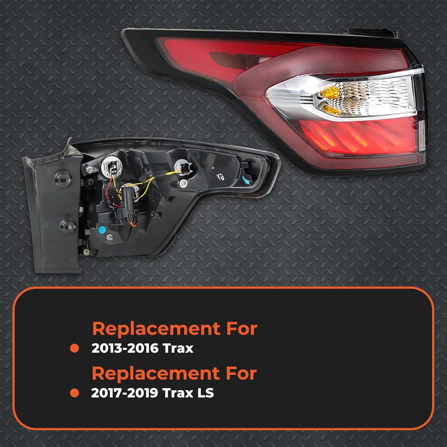 labwork Driver Side Tail Light Replacement for Escape 2017 2018 2019 Rear Tail Light Brake Lamp Assembly LH Left Side