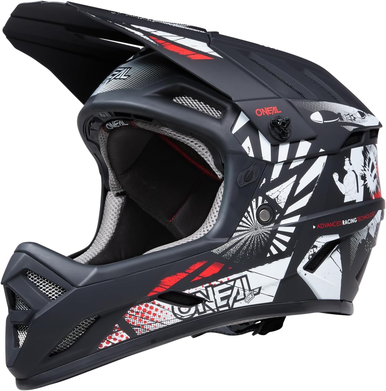 Backflip MTB Helmet Boom Black/White