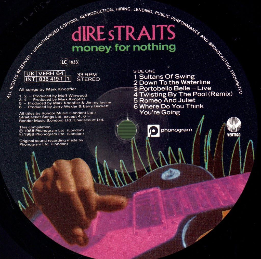 Dire Straits - Money For Nothing - [LP] image 3
