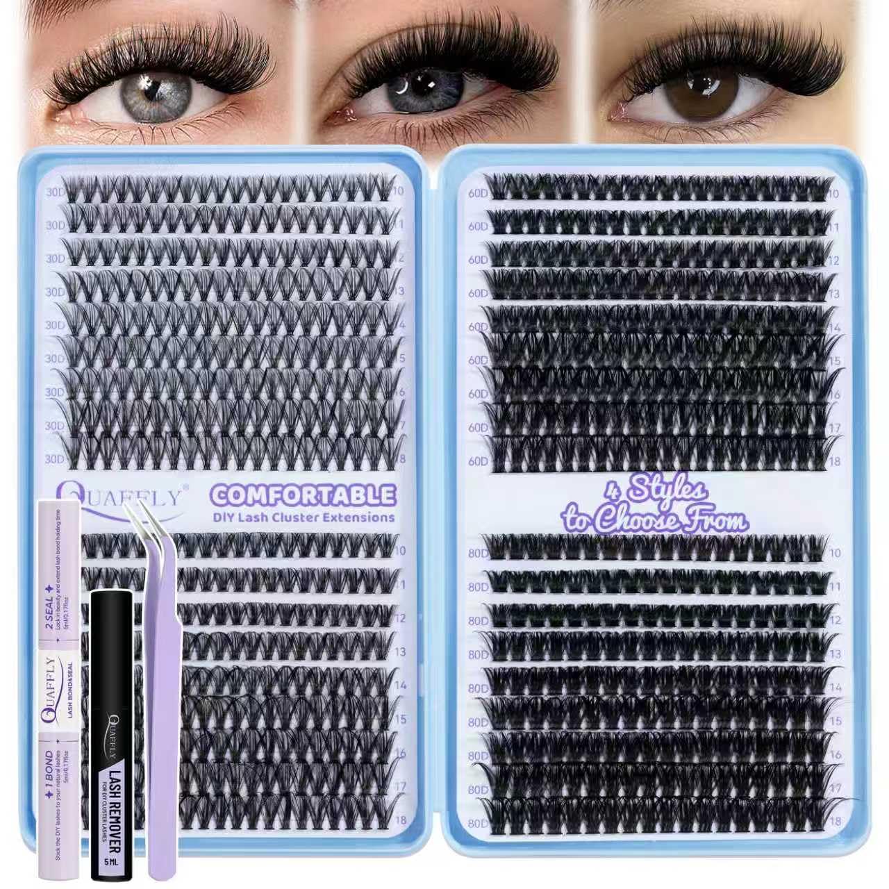 DIY Lash Extension Kit - Volume Lashes & Spikes -18