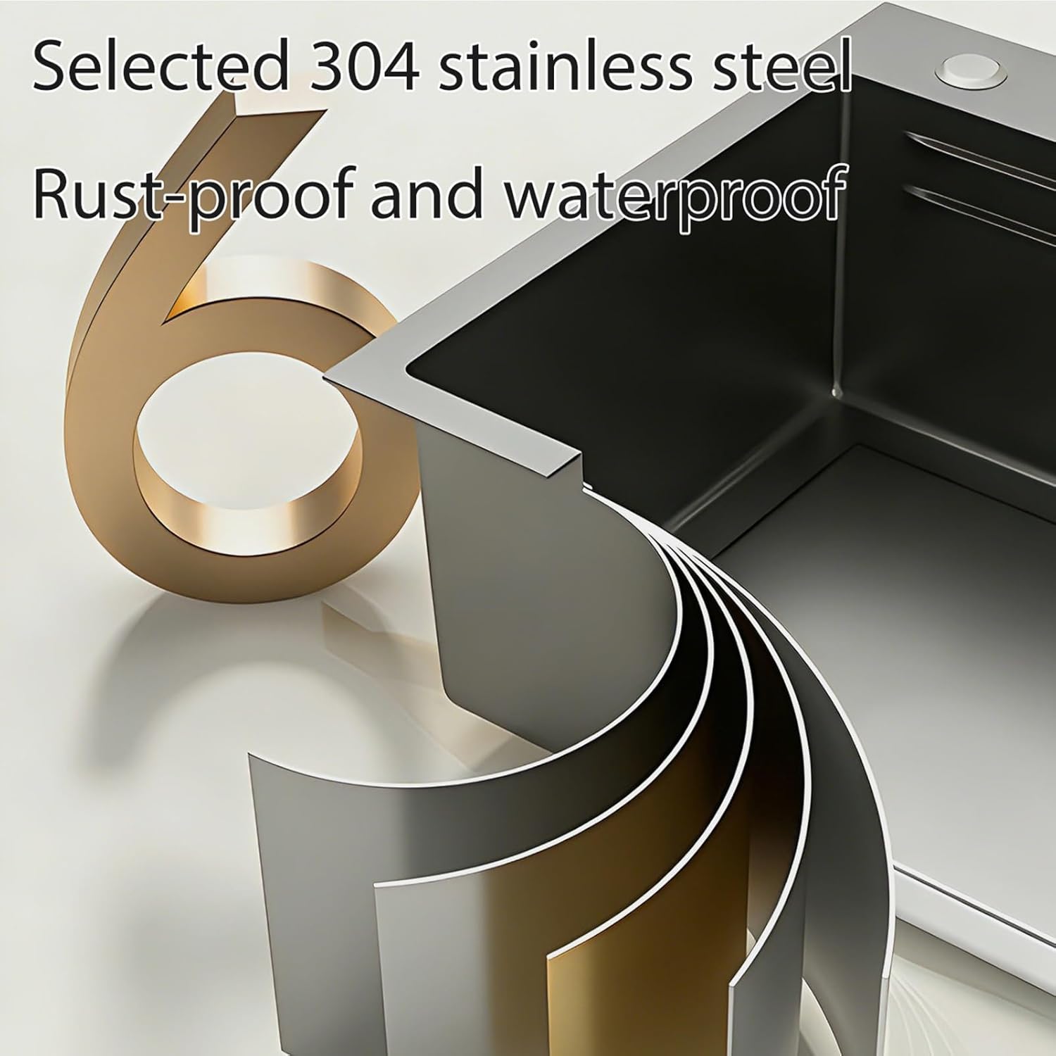 Stainless Steel Shower Niche, 1.25mm Thickened Recessed Wall Niche with Nano Anti-Stain Coating, Full-Welded Integrated Storage Shelf for Bathroom, Kitchen(White,700x280x125mm)