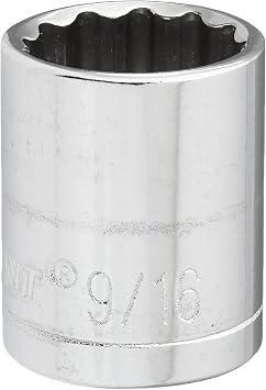 Crescent 3/8" Drive 12 Point Standard SAE Socket 9/16" - CDS28N
