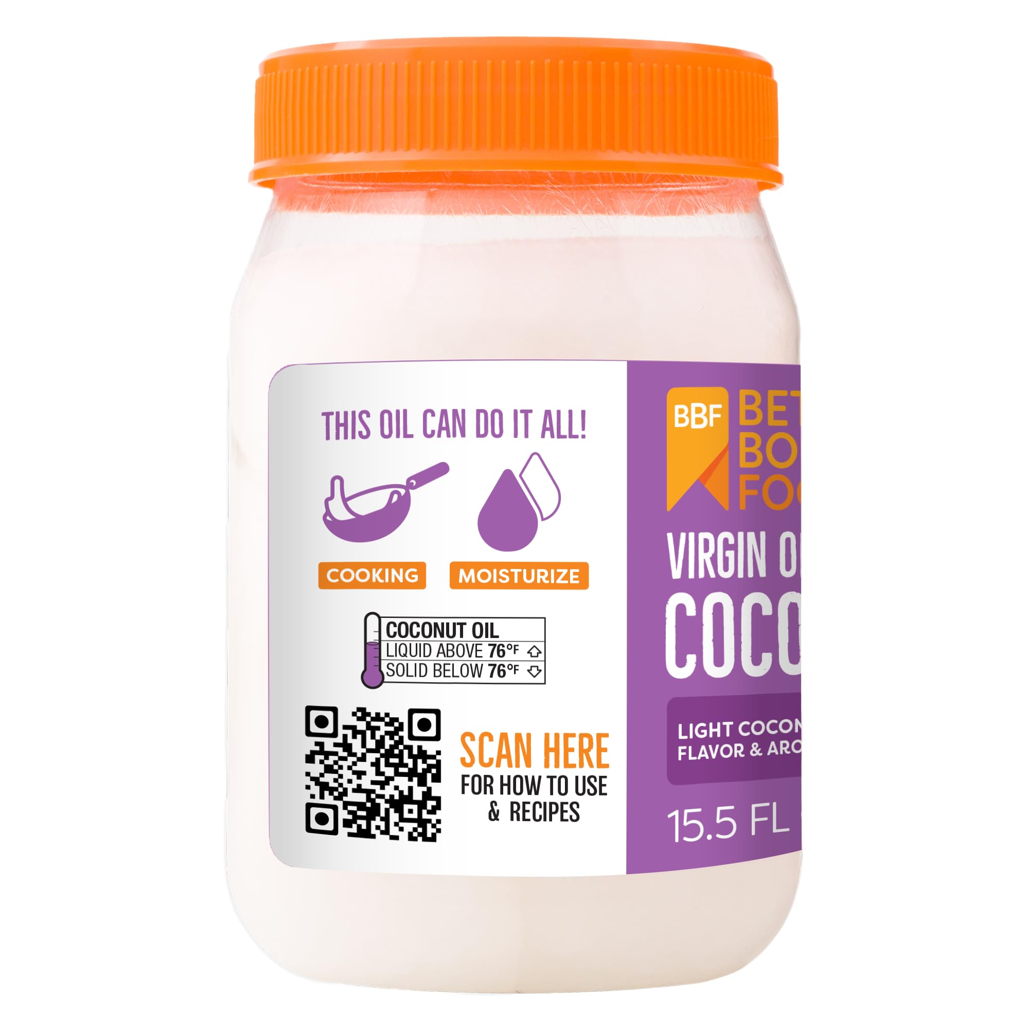 Better Body Foods and Nutrition Better Body Extra Virgin olej kokosowy 458 ml (organiczny)