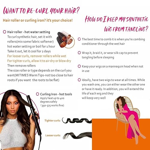 Miniatura 7 de Pelucas de encaje frontal de 32 pulgadas de largo, lacio, color negro natural, sin pegamento, peluca frontal de encaje sintético HD predepilada para