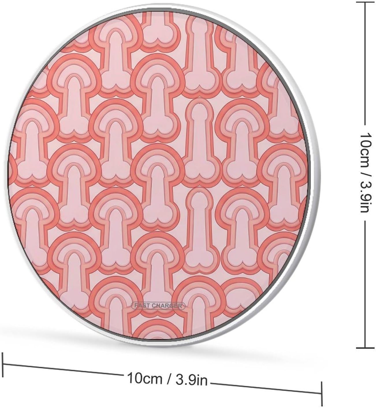 Funny Mushroom Shaped Pattern Charger Wireless Charger Pad image 2