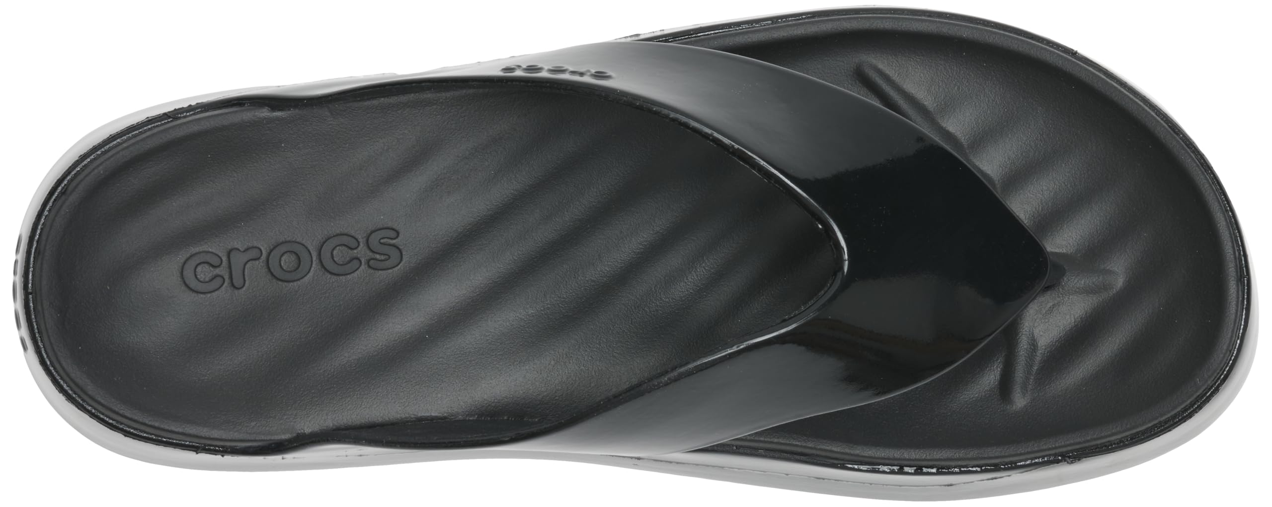 Crocs Getaway Platform Patent Flip, Chanclas Mujer
