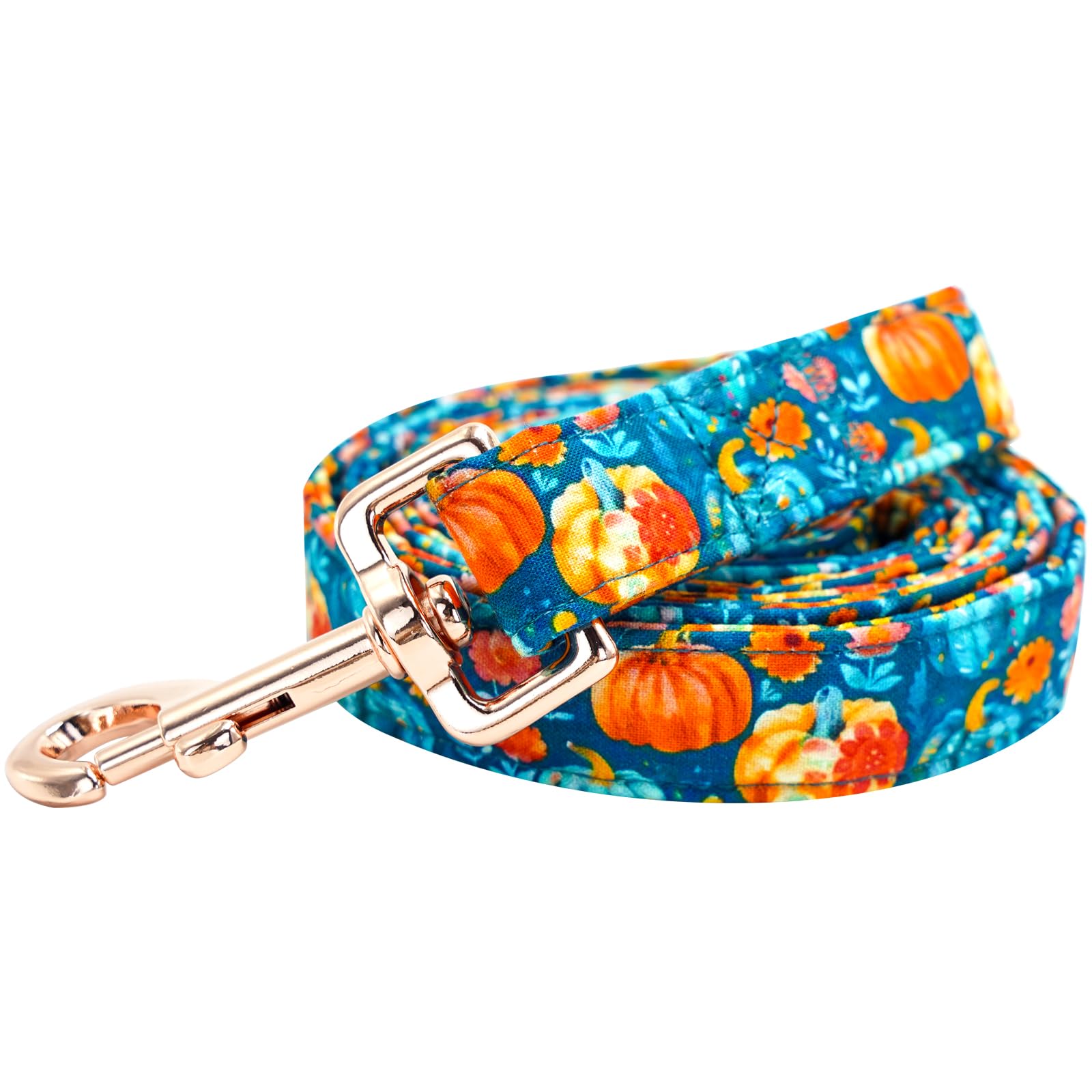 Elegant little tail Dog Leash, Halloween Pet Leashes Pumpkin Female or Male Durable Cotton Leash Soft Handle Pet Puppy Leashes for Small Medium Large Dogs — image 1