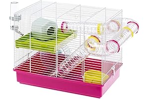 Ferplast Laura: Easy-Clean Hamster Cage for a Happy Home