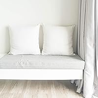 Vista 4 de Hometex Inserto de Almohada Decorativa 10" x 10" Relleno de Poliéster Funda Estándar