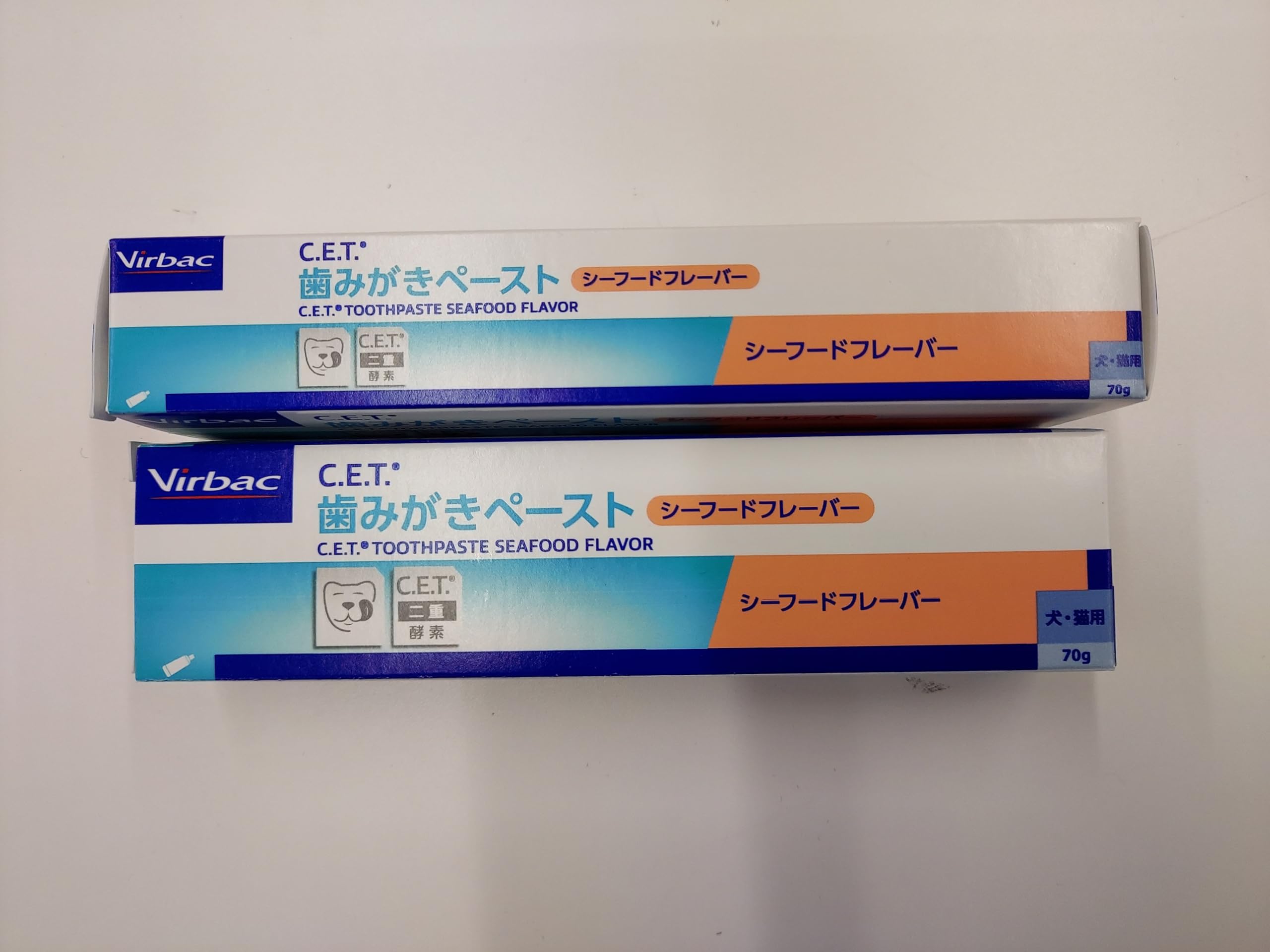 Amazon ビルバック Virbac C E T 歯みがきペースト シーフードフレーバー 70g Virbac 歯磨き粉 通販