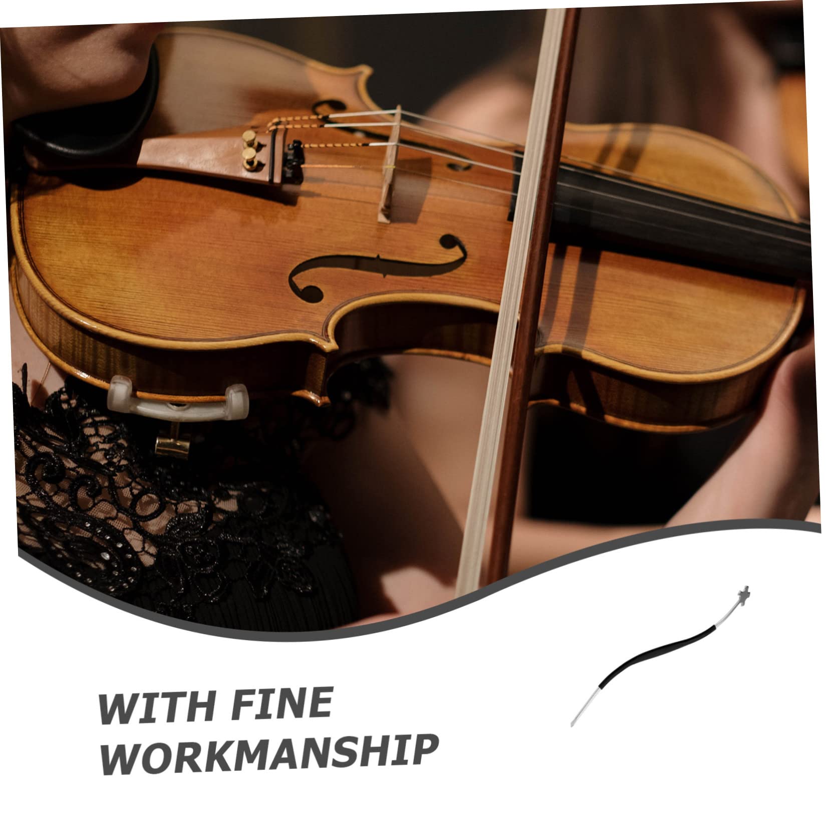 OFFSCH Violin Sound Post Setter Tool Metal Column Hook for Precise Violin Repairs and Adjustments Essential Accessory for Violin and Viola Maintenance