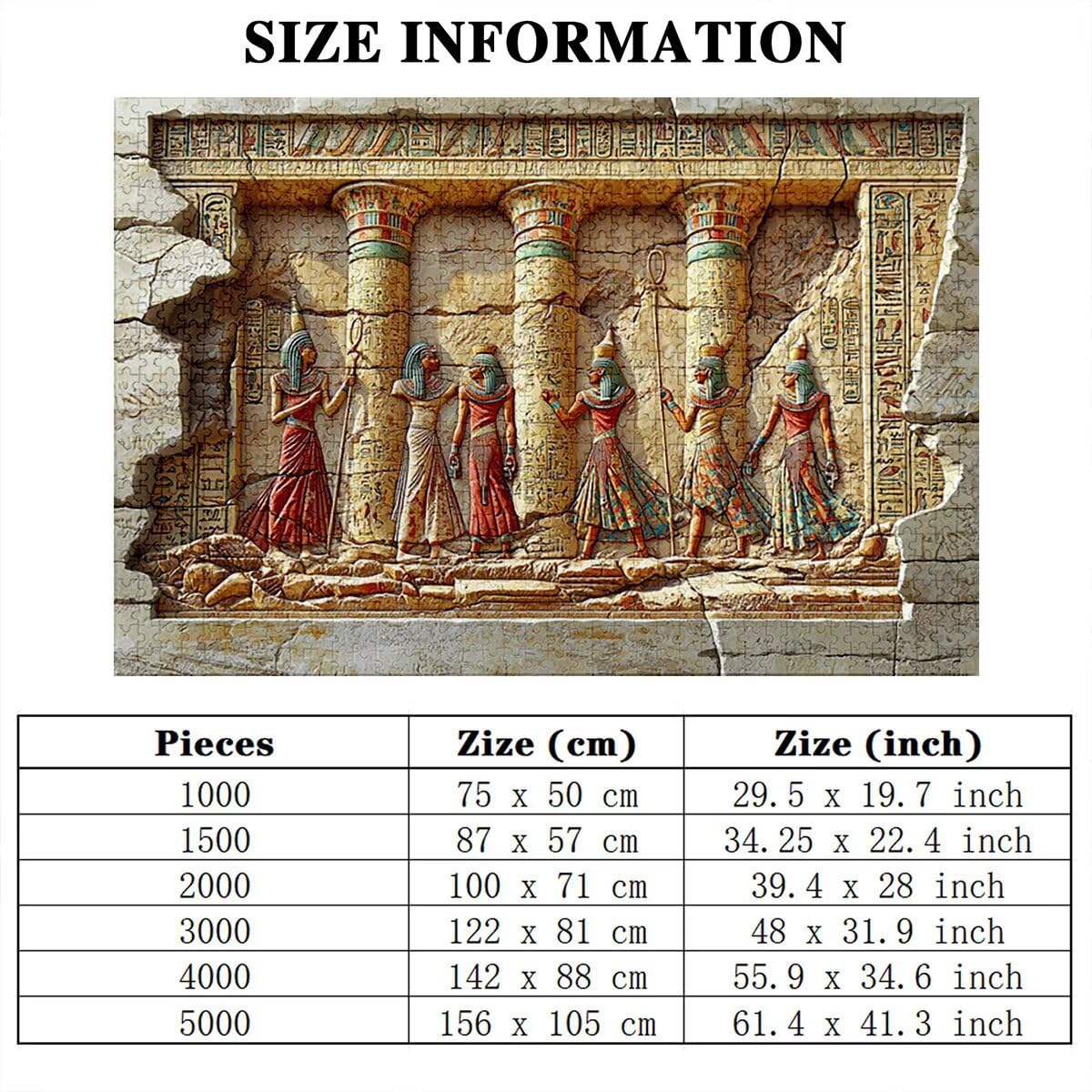 Indyjskie puzzle 3000 sztuk dla dorosłych, abstrakcyjne drewniane puzzle dla dorosłych, trudne drewniane łamigłówki, rodzinne gry edukacyjne, łamigłówki z pudełkiem na prezenty dekoracje do domu
