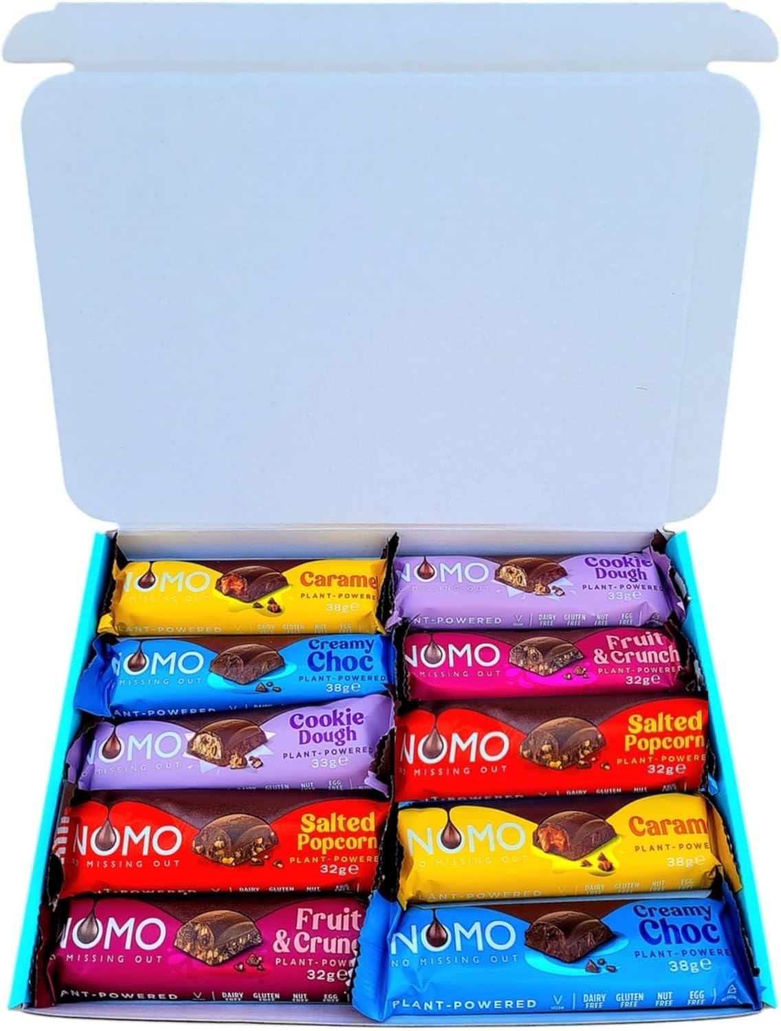 NOMO Vegan Chocolate Selection Box | Mini Hamper | Large Range Of