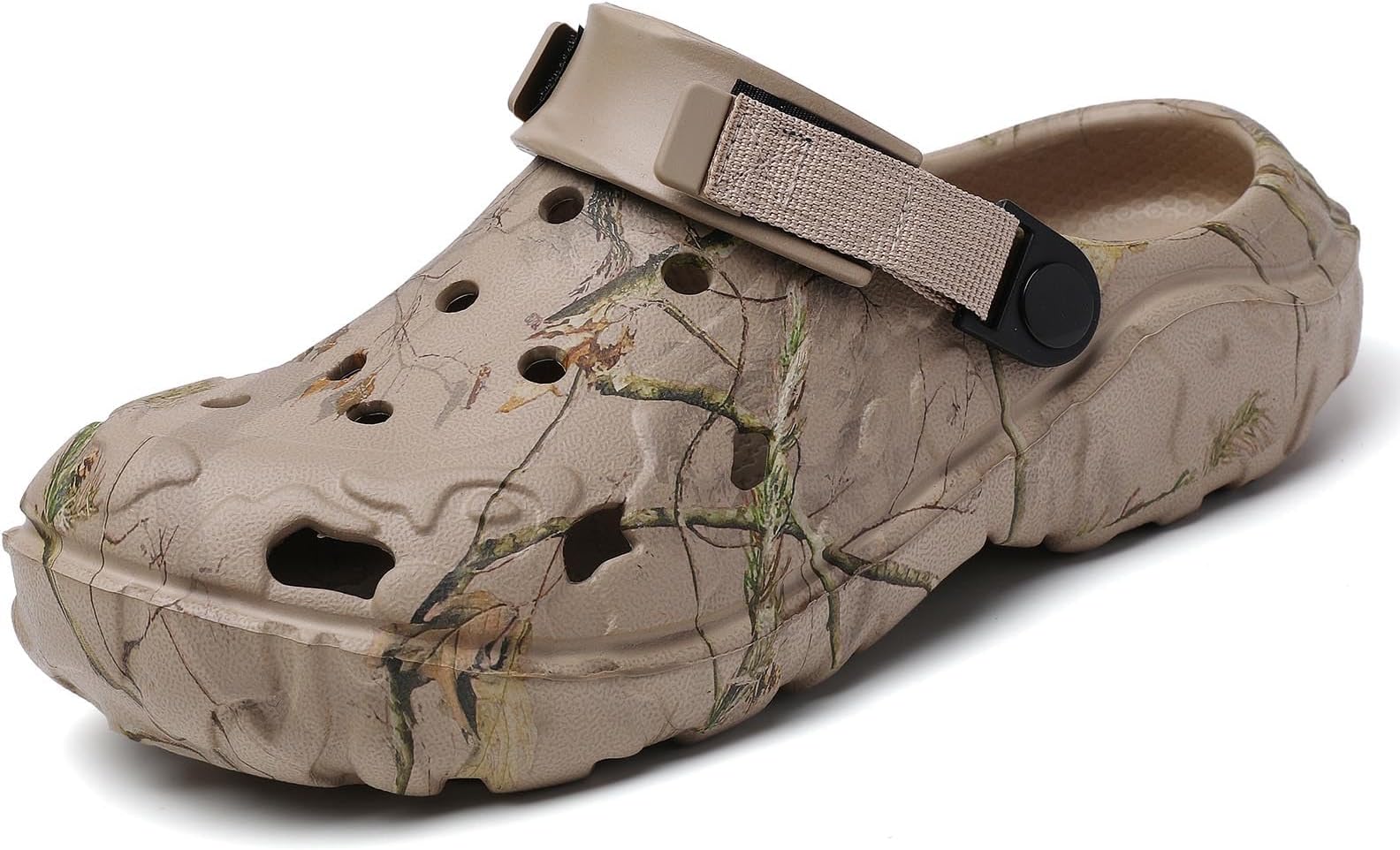 Men's Clogs Outdoor Athletic Sports Sandals Adult Slip On Garden Shoes Summer Water Beach Shoes Casual Slippers Lightweight Breathable Non Slip