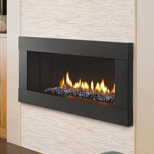 Miniatura 7 de Stanbroil Cuentas de vidrio de fuego de 10 libras, gotas de vidrio de fuego de 12 pulgada para chimenea  Juegos de troncos de gas  Paisajismo