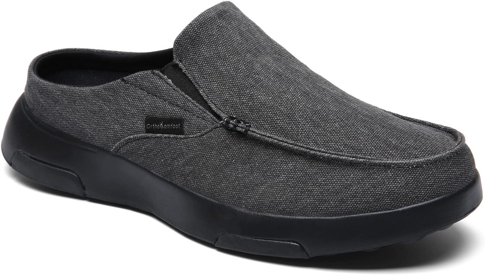 OrthoComfootMens Good Arch Support Loafers Shoes for Plantar Fasciitis, Best Vintage Stylish Slip On for Cushioning, Dressy Style Skate Flat Fashion Sneakers for Walking, Pain Relief Size 9