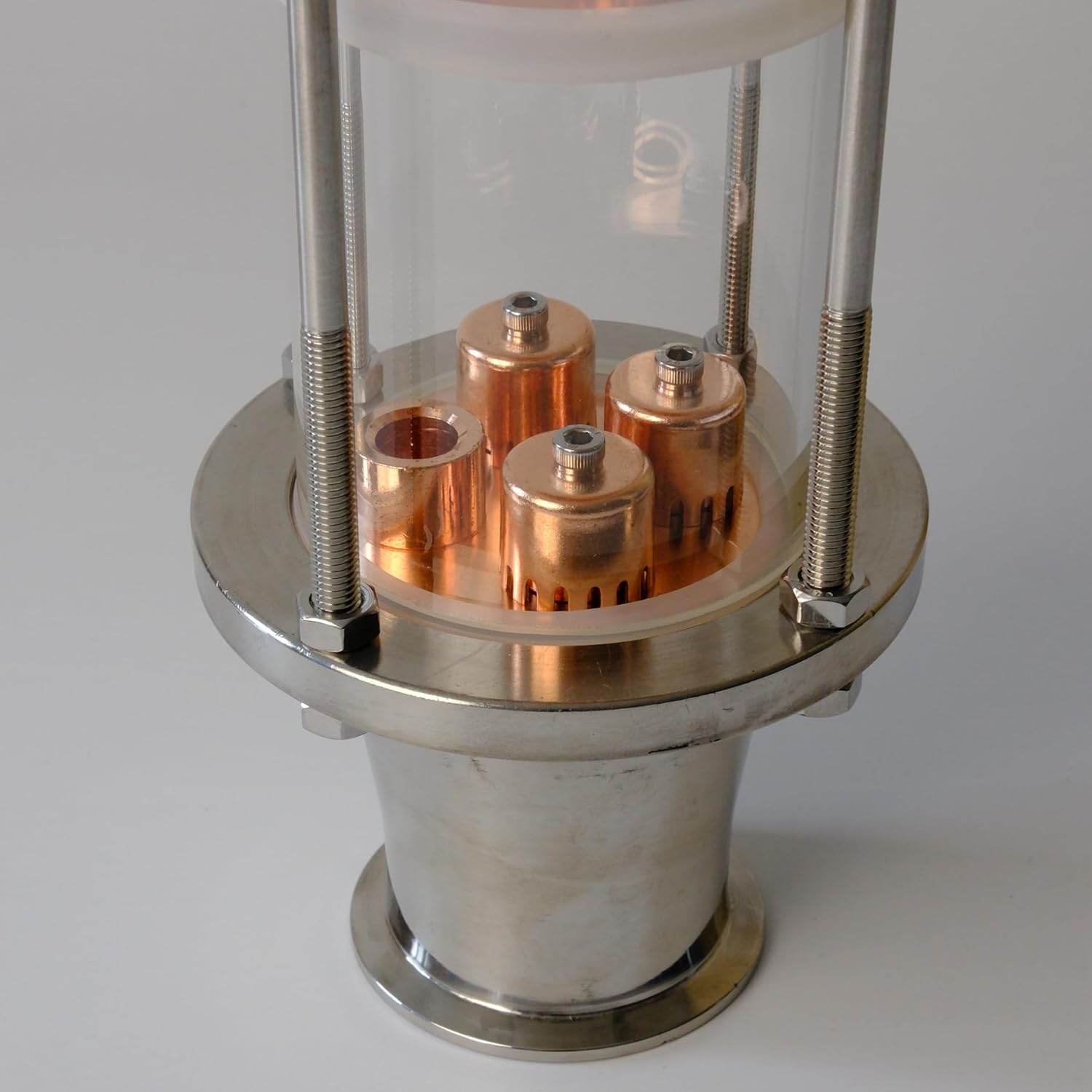 3 inch Glass Bubble Plate Reflux Column with Reducers