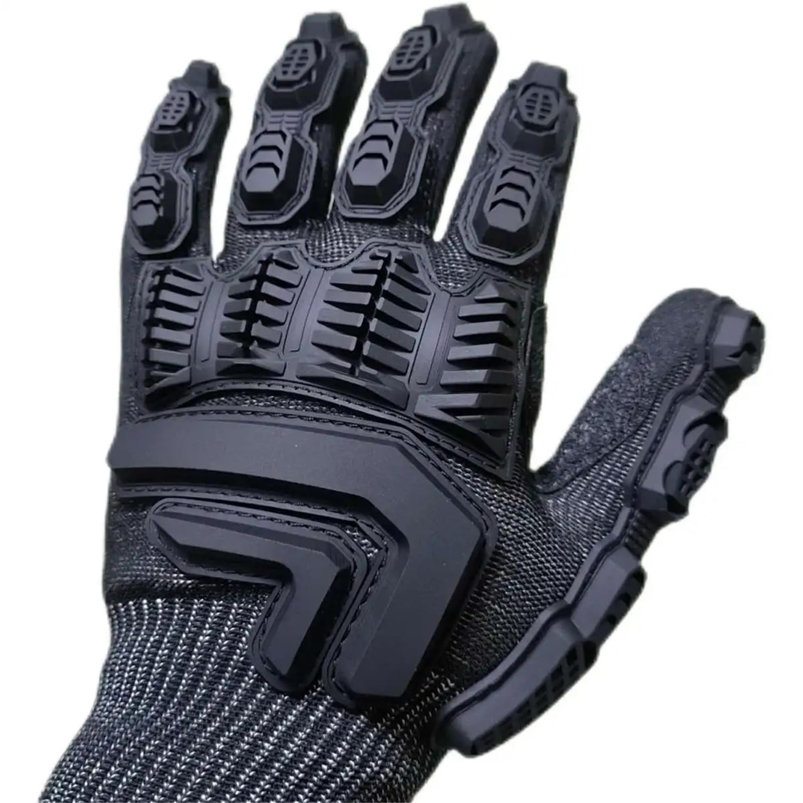 Genérico Guantes de Seguridad anticorte y anticolisión - Guantes tácticos mecánicos for montañismo y Ciclismo al Aire Libre