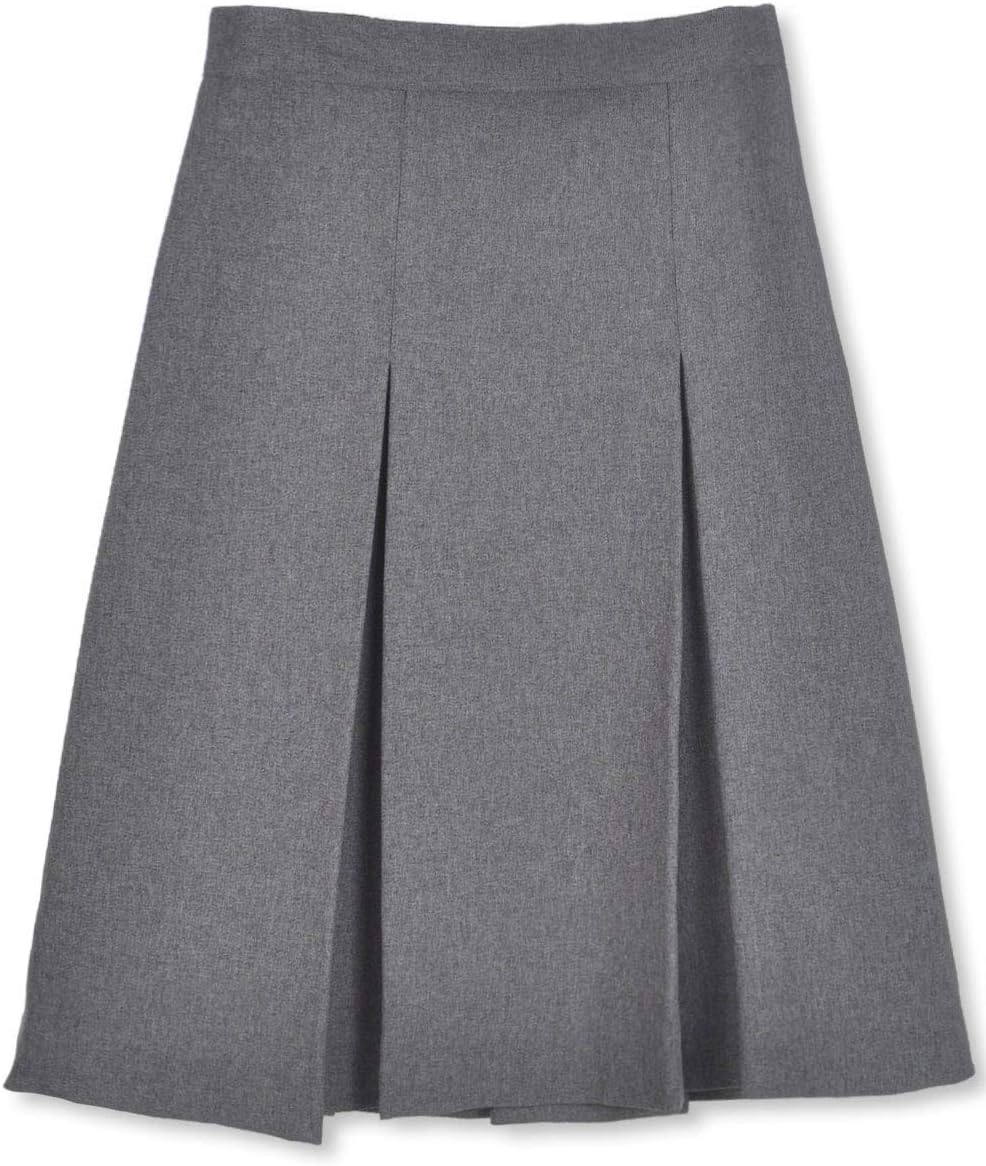 Cookie's Big Girls' Junior Pleated Side Button Skirt - Gray, Junior 11