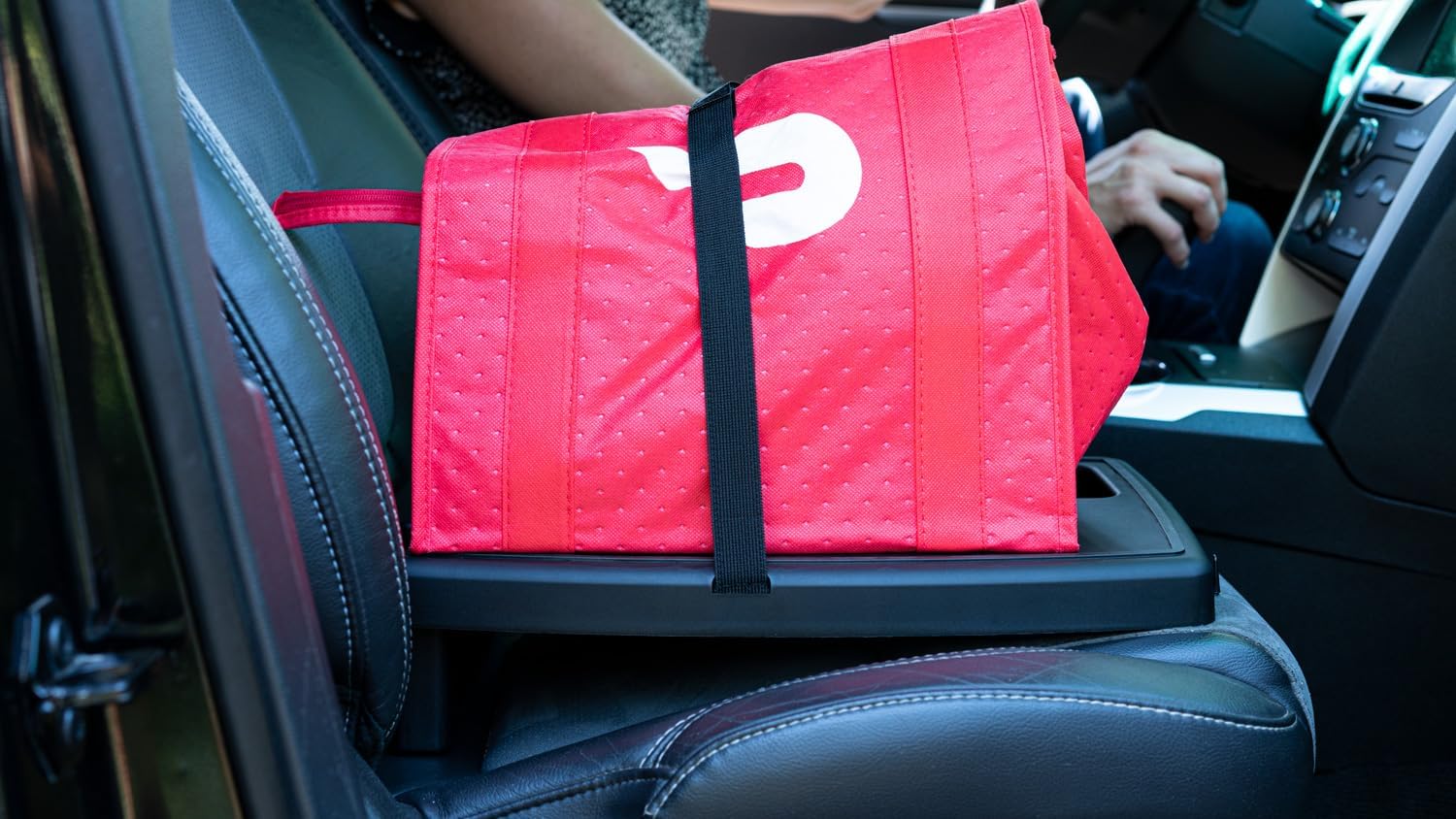 STUPID Car Tray: Drink Holder Bundle – Versatile Automotive Desk for Food, Drinks, Laptop & Work – Includes Straps, Seat Anchor, and Cup Holders – Essential Car Interior Accessories Bundle - Hot Rod