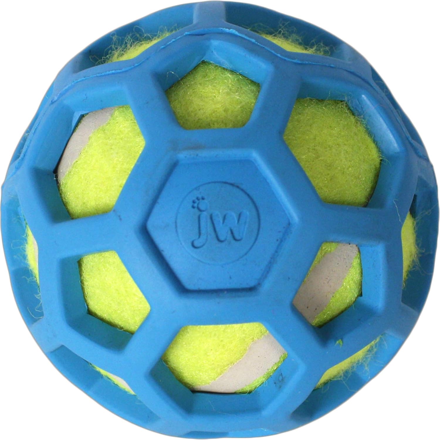 JW Pet Proten HOL-ee Roller Dog Chew Puzzle, Lime Green, Small image 2