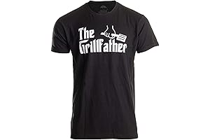 The Grillfather: Funny Grilling T-Shirt for Men