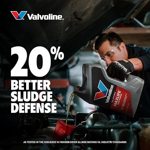 Miniatura 6 de Valvoline Aceite de motor sintético completo de alto kilometraje con tecnología MaxLife 5W-30, 1 cuarto de galón