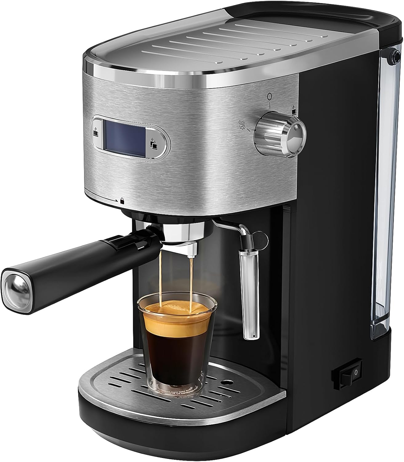 Moifoi Semiauto Espresso Maker 10 Bar, Coffee Machine for