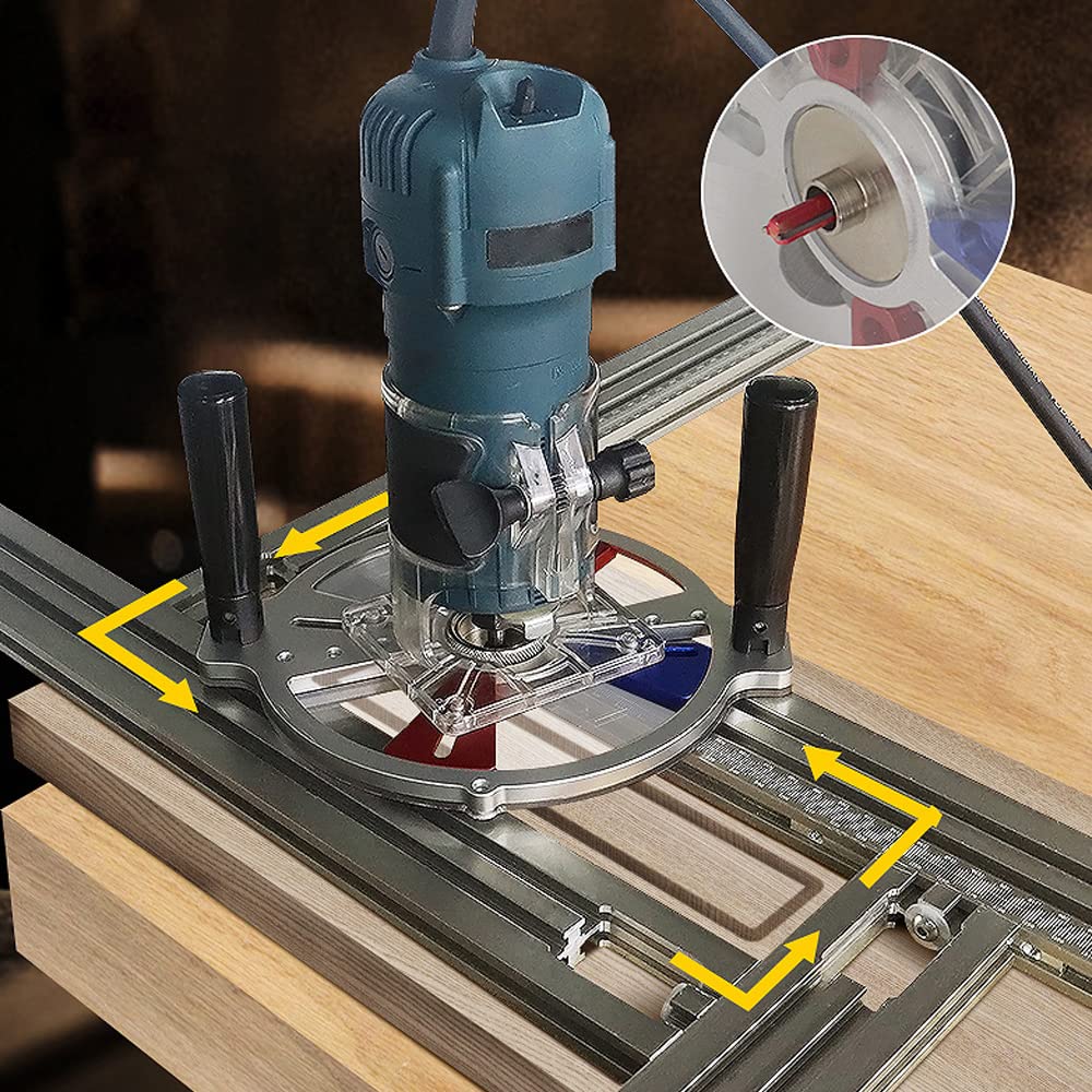 Trimming Machine Milling Grooving Engraving Guide Rail, Milling Slot Engraving Guide Rail - Image 2