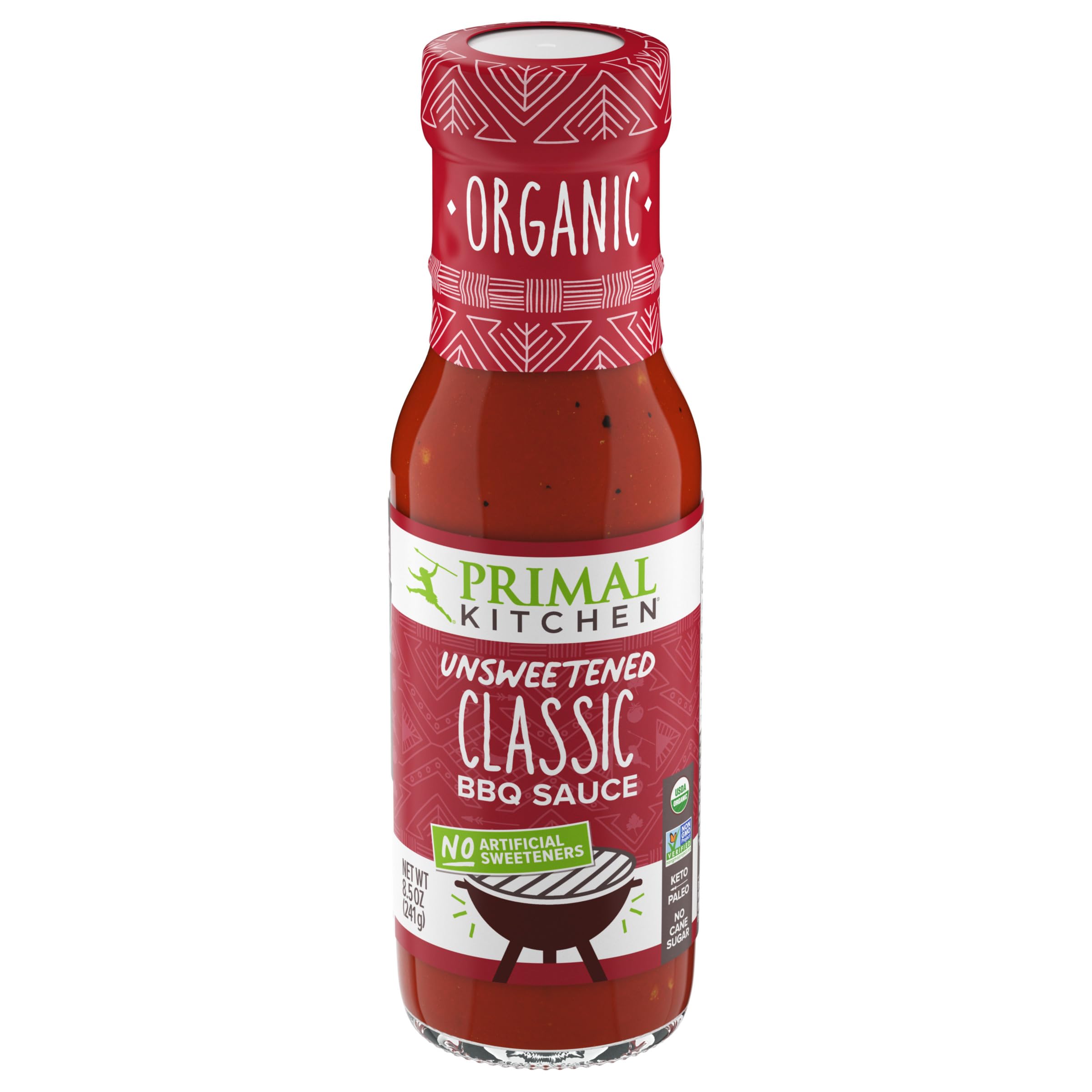 Primal Kitchen Classic BBQ Sauce Organic & Unsweetened, 8.5 Fl Oz