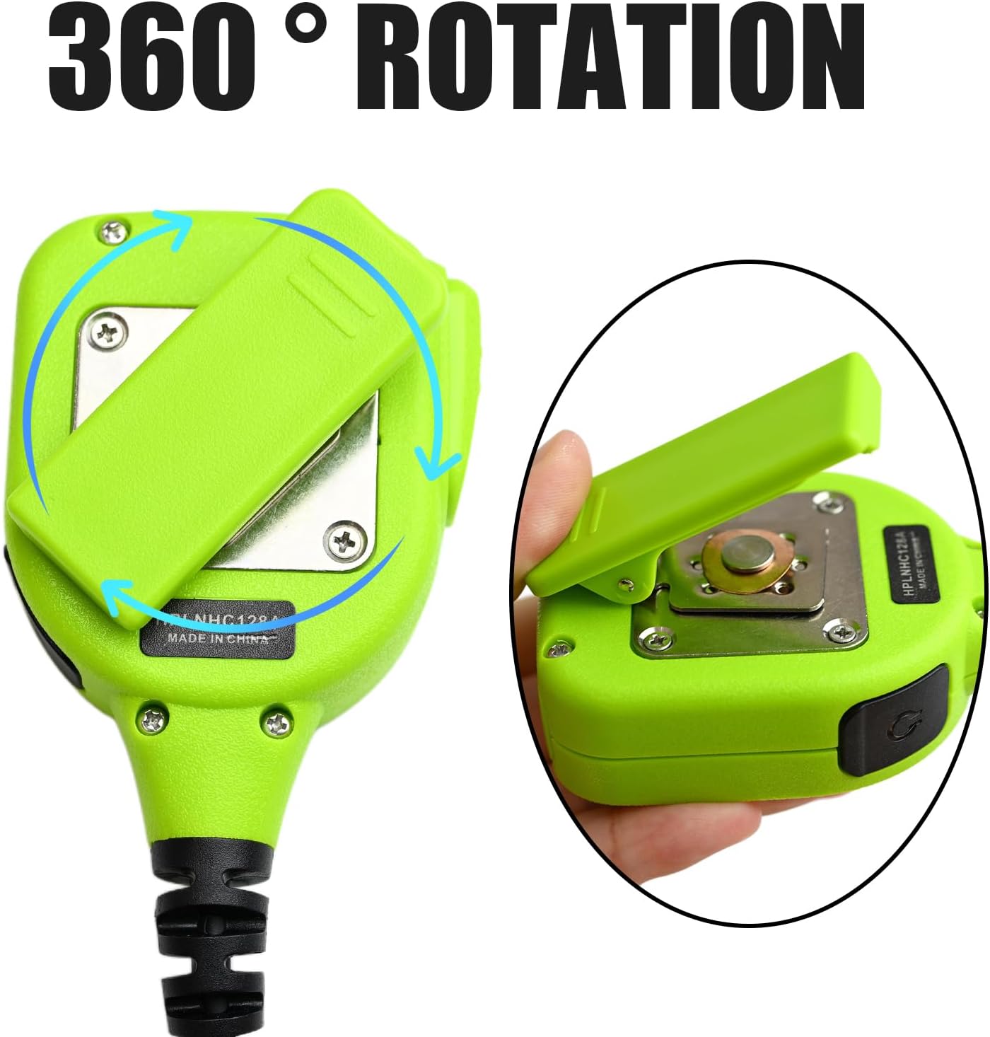 QD Adapter Earpiece Hawk Lapel Mic Ear Piece Headset Microphone Quick Release Disconnect Headphone for Motorola APX 6000 7000 8000 Xpr 6550 7550 Walkie Talkies (Adapter and Mic)