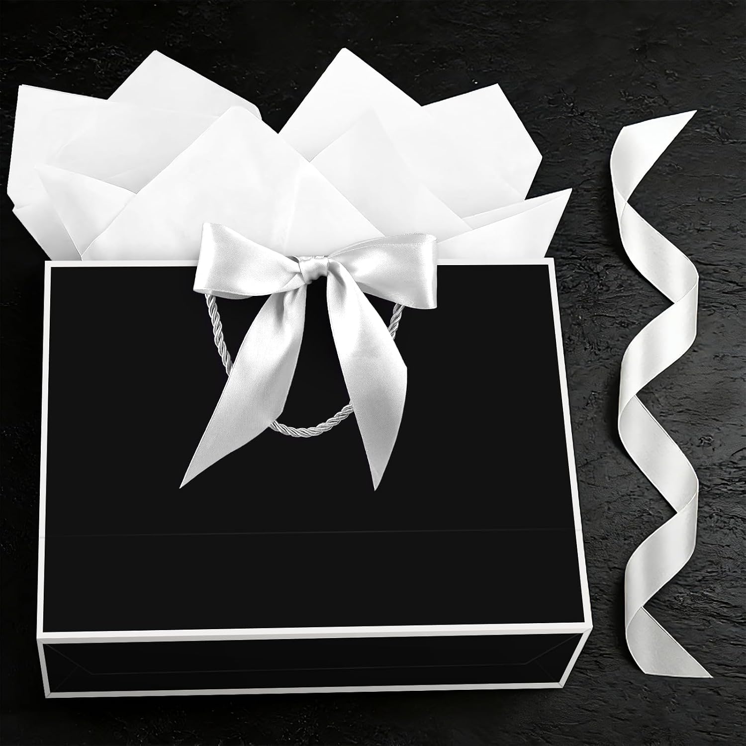 JMANNI Gift Bags with Handles, 13" Medium Gift Bags with Tissue Paper image 4